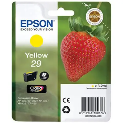 Tusz Epson T29 / C13T29814012 Black do drukarek (Oryginalny [3.2ml]